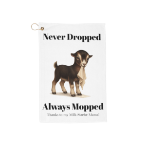 LaMancha Kid Barn Towel - Always Mopped -Clip Corner Barn Microfiber Golf Towel