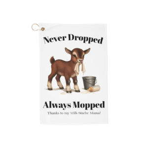 Chamoisée Kid Barn Towel - Always Mopped - Clip Corner Barn Microfiber Golf Towel