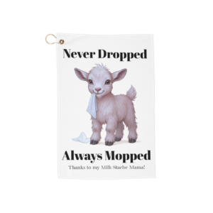 Silky Fainting Kid Light Barn Golf Towel - Always Mopped