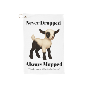 Alpine Cou Blanc Kid Barn Towel - Always Mopped - Microfiber