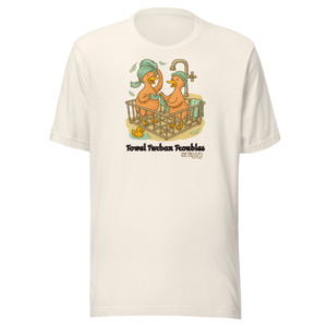 Towel Turban Troubles - Dish-Rack Divas - Plukin' Funny Collection