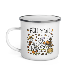 Stick Goats Rock™ Fall Y'all | Enamel Mug