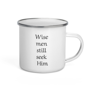 Stick Goats Rock™ Jesus is the Reason Wise Men | Enamel Mug