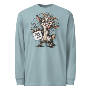 Jesus & Java - Wired Willie Heavyweight long sleeve t-shirt