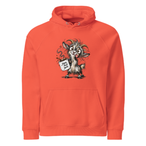 Jesus & Java - Wired Willie | Unisex eco raglan hoodie