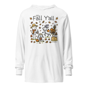 Stick Goats Rock™ – It’s Fall Y’all | Hooded Long Sleeve Tee