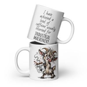 Wired Willie’s Caffeine Chaos | Industrial Machinery 20 oz Coffee Mug