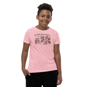 Stick Goats Rock™ Rock Band | Youth SS T-Shirt